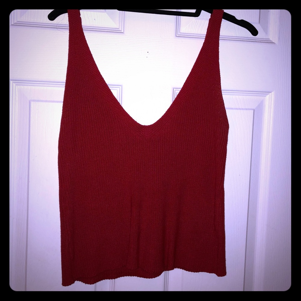 Cropped brandy Melville top